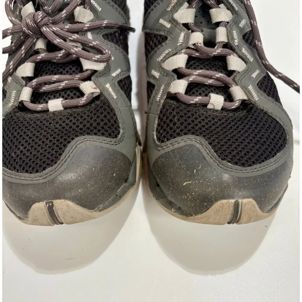 MERRELL Tetrex Women's Size 8.5 Rapid Crest Black Hiking Shoes Waterproof J12852